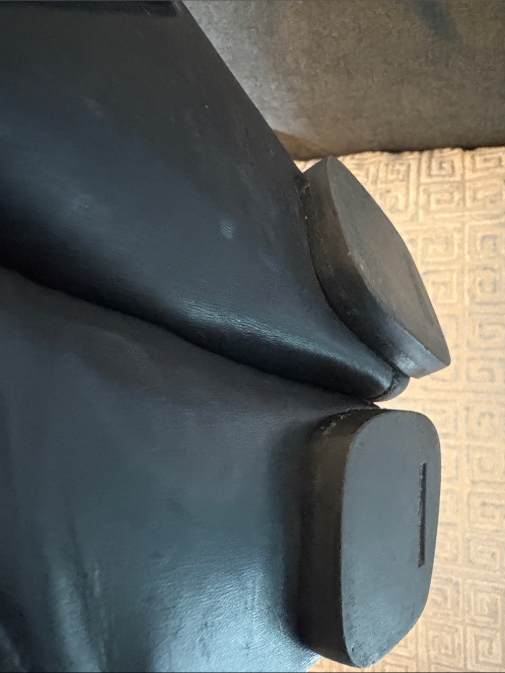 Salvatore Ferragamo Black Leather Gancini Bit Loafers - Picture 9 of 14
